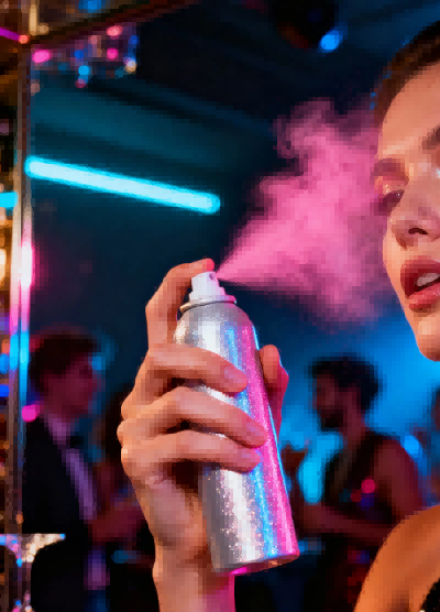 Hvad er princippet bag makeup -indstillingsspray?