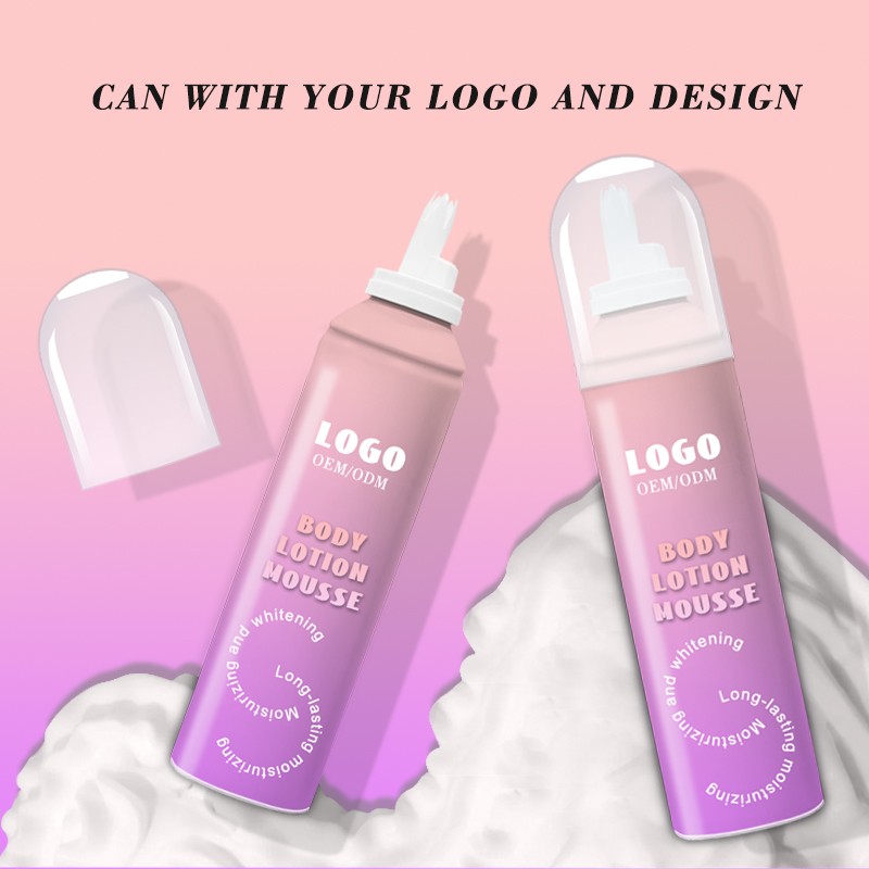 Efter badning er bodylotion-mousse nøglen til at pleje din hud