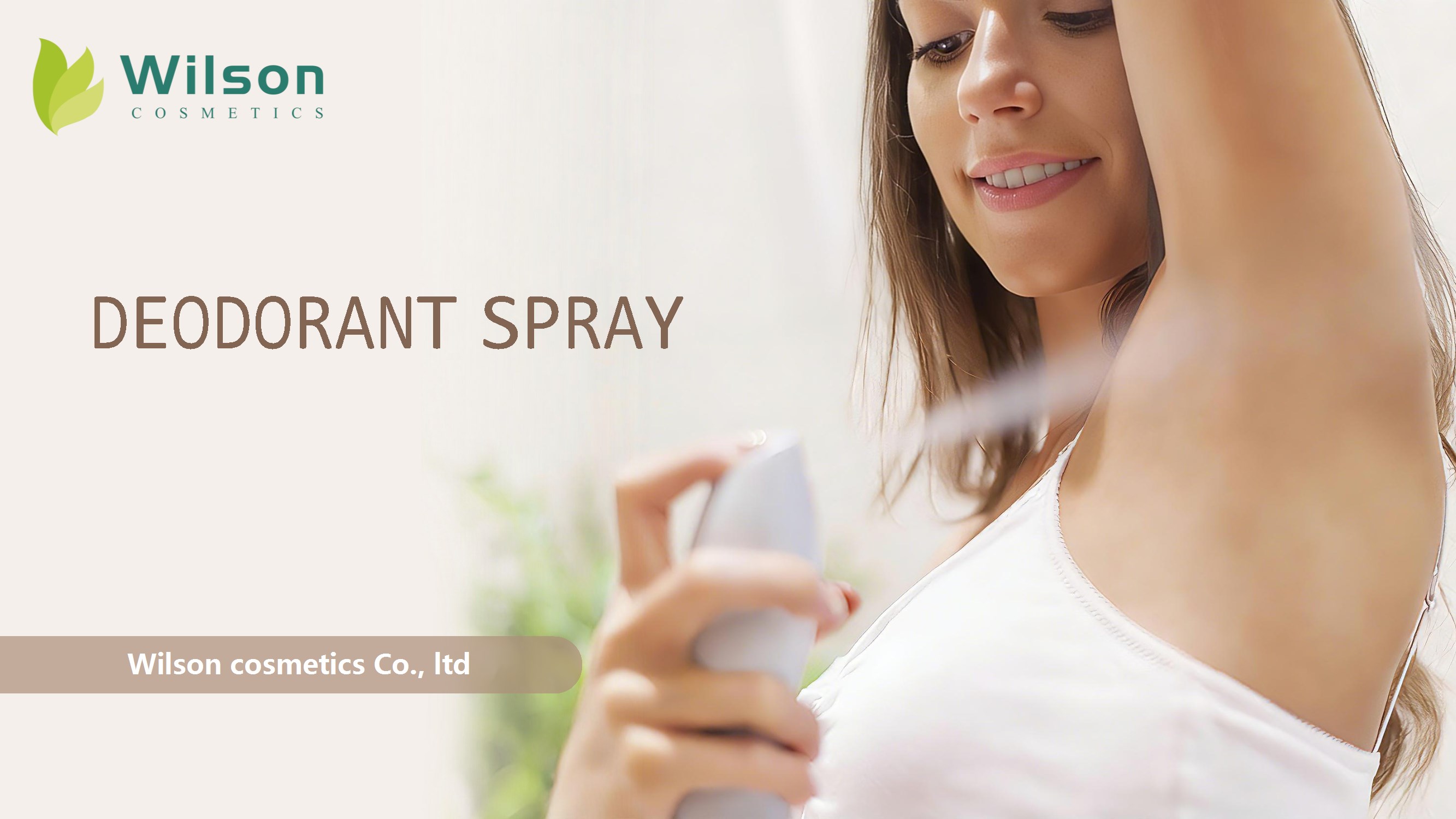 Deodorant spray