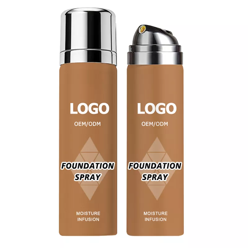 Åndbar letvægts non-sticky foundation spray